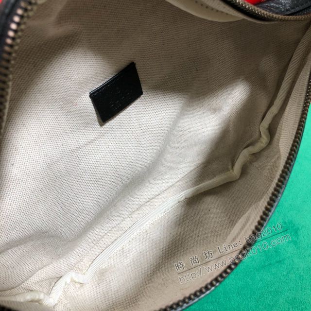 Gucci包 古馳女包 574968 G家新款 進口牛皮古奇腰包 紅絨  gudj1002